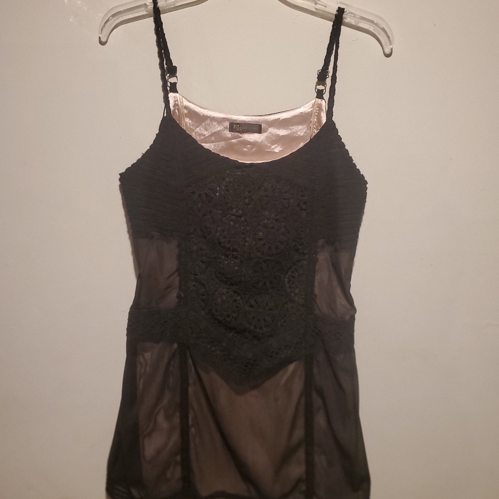 Black dress KLD signature